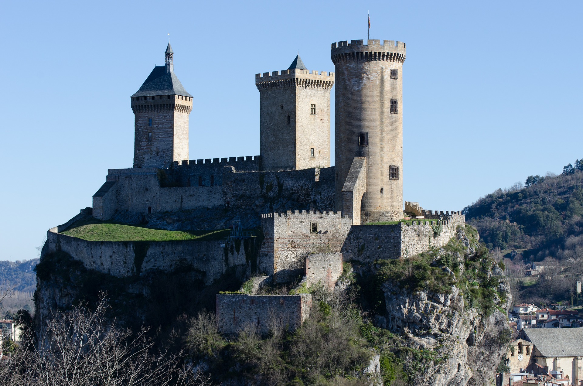 chateau foix group travel Occitania